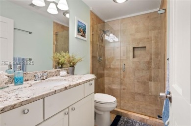 Stunning home providing wonderful privacy in the highly on Sea Pines Country Club in South Carolina - for sale on GolfHomes.com, golf home, golf lot