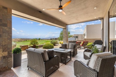 This is desert living at its finest - perched along the 17th on The Ledges Golf Club in Utah - for sale on GolfHomes.com, golf home, golf lot