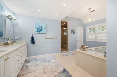 Stunning home providing wonderful privacy in the highly on Sea Pines Country Club in South Carolina - for sale on GolfHomes.com, golf home, golf lot