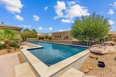 This is desert living at its finest - perched along the 17th on The Ledges Golf Club in Utah - for sale on GolfHomes.com, golf home, golf lot