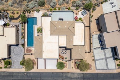 This is desert living at its finest - perched along the 17th on The Ledges Golf Club in Utah - for sale on GolfHomes.com, golf home, golf lot