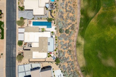 This is desert living at its finest - perched along the 17th on The Ledges Golf Club in Utah - for sale on GolfHomes.com, golf home, golf lot