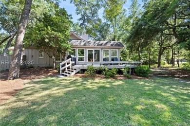 Stunning home providing wonderful privacy in the highly on Sea Pines Country Club in South Carolina - for sale on GolfHomes.com, golf home, golf lot