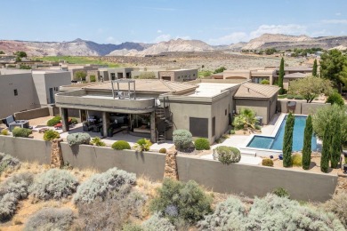 This is desert living at its finest - perched along the 17th on The Ledges Golf Club in Utah - for sale on GolfHomes.com, golf home, golf lot