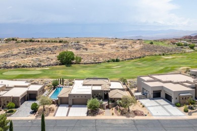 This is desert living at its finest - perched along the 17th on The Ledges Golf Club in Utah - for sale on GolfHomes.com, golf home, golf lot