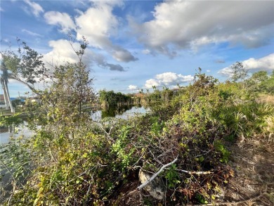 Oversized lot on a very large canal with a beautiful western on Coral Oaks Golf Course in Florida - for sale on GolfHomes.com, golf home, golf lot