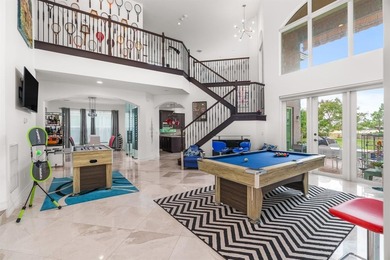 Step onto this stunning contemporary 5B/4Full BA/3 car gar on PGA National Estates Golf Course in Florida - for sale on GolfHomes.com, golf home, golf lot