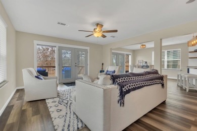 Water view home with waterfront adjacent lot in the master on Nocona Hills Golf Course in Texas - for sale on GolfHomes.com, golf home, golf lot