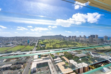 1BR/1BA high floor corner unit in desirable town location with on Ala Wai Golf Course in Hawaii - for sale on GolfHomes.com, golf home, golf lot