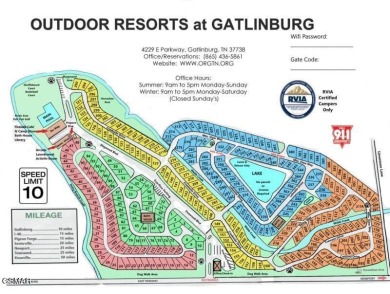 Enjoy a spacious and private RV lot with a lovely patio perfect on Bent Creek Golf Course in Tennessee - for sale on GolfHomes.com, golf home, golf lot