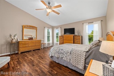 This treasured move-in ready 4-bedroom, 2.5 bathroom brick on Cracklewood Golf Club in Michigan - for sale on GolfHomes.com, golf home, golf lot