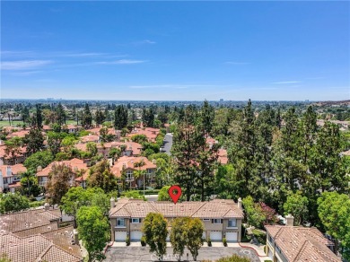 This well-maintained CORNER townhome sits in the sought-after on Tustin Ranch Golf Club in California - for sale on GolfHomes.com, golf home, golf lot