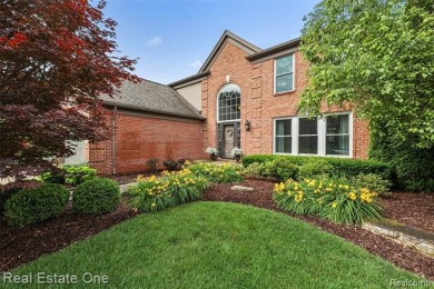 This treasured move-in ready 4-bedroom, 2.5 bathroom brick on Cracklewood Golf Club in Michigan - for sale on GolfHomes.com, golf home, golf lot