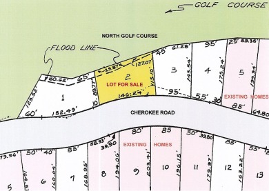 Located Very Close to the North Golf Course - This lot actually on Cherokee Village North Course in Arkansas - for sale on GolfHomes.com, golf home, golf lot