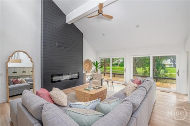 Flooded with natural light, this stunning Scandinavian-inspired on The Landings Club - Plantation in Georgia - for sale on GolfHomes.com, golf home, golf lot