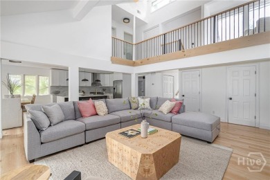 Flooded with natural light, this stunning Scandinavian-inspired on The Landings Club - Plantation in Georgia - for sale on GolfHomes.com, golf home, golf lot