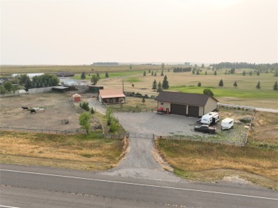 Located just outside Fairfield, Montana, this beautiful home on Harvest Hills Golf Course in Montana - for sale on GolfHomes.com, golf home, golf lot