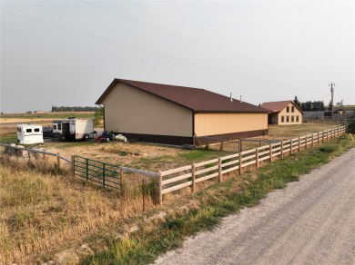 Located just outside Fairfield, Montana, this beautiful home on Harvest Hills Golf Course in Montana - for sale on GolfHomes.com, golf home, golf lot