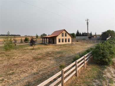 Located just outside Fairfield, Montana, this beautiful home on Harvest Hills Golf Course in Montana - for sale on GolfHomes.com, golf home, golf lot