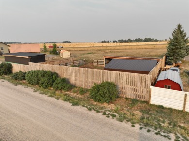 Located just outside Fairfield, Montana, this beautiful home on Harvest Hills Golf Course in Montana - for sale on GolfHomes.com, golf home, golf lot