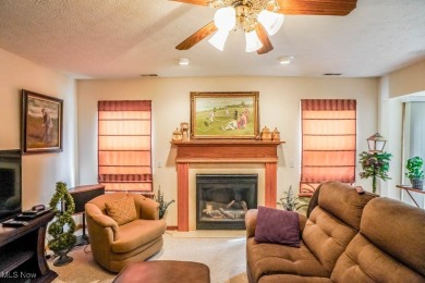 Enjoy beautiful golf course views from this free-standing condo on Ohio Prestwick Country Club in Ohio - for sale on GolfHomes.com, golf home, golf lot
