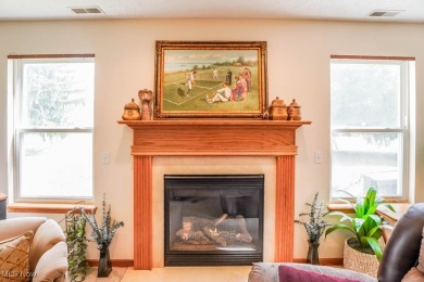 Enjoy beautiful golf course views from this free-standing condo on Ohio Prestwick Country Club in Ohio - for sale on GolfHomes.com, golf home, golf lot