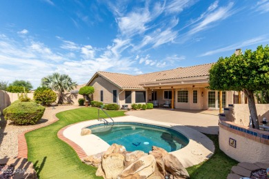 This beautiful single-level home with HEATED POOL awaits you in on Red Mountain Ranch Country Club in Arizona - for sale on GolfHomes.com, golf home, golf lot