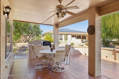 FANTASTIC VIEWS! Well cared for and expanded Topaz model with on Tuscany Falls At Pebble Creek in Arizona - for sale on GolfHomes.com, golf home, golf lot