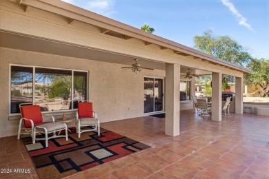 FANTASTIC VIEWS! Well cared for and expanded Topaz model with on Tuscany Falls At Pebble Creek in Arizona - for sale on GolfHomes.com, golf home, golf lot