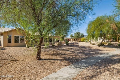 FANTASTIC VIEWS! Well cared for and expanded Topaz model with on Tuscany Falls At Pebble Creek in Arizona - for sale on GolfHomes.com, golf home, golf lot