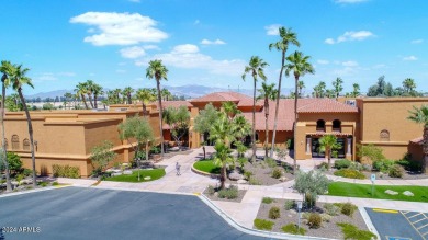 FANTASTIC VIEWS! Well cared for and expanded Topaz model with on Tuscany Falls At Pebble Creek in Arizona - for sale on GolfHomes.com, golf home, golf lot