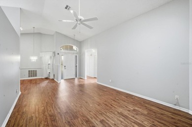 This home is ready to go! Large corner lot, gives you convenient on Sandpiper Golf Club in Florida - for sale on GolfHomes.com, golf home, golf lot