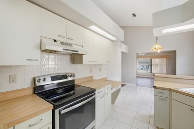 This home is ready to go! Large corner lot, gives you convenient on Sandpiper Golf Club in Florida - for sale on GolfHomes.com, golf home, golf lot