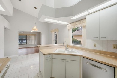 This home is ready to go! Large corner lot, gives you convenient on Sandpiper Golf Club in Florida - for sale on GolfHomes.com, golf home, golf lot