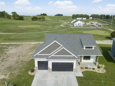 This beautiful Hodge Construction built home overlooks on Saddleback Ridge Golf Course in Iowa - for sale on GolfHomes.com, golf home, golf lot