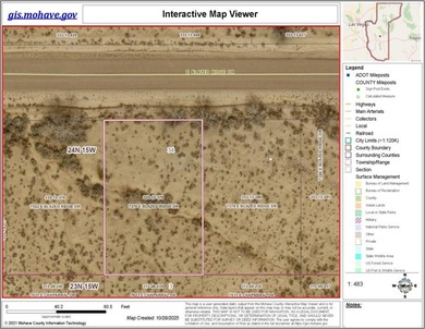 This Lot Is Located On A Paved Street. The Water Lines Is on Valle Vista Golf Course in Arizona - for sale on GolfHomes.com, golf home, golf lot