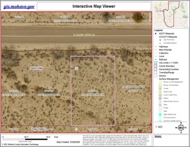 This Lots Is Located On A Paved Street And The Water And Power on Valle Vista Golf Course in Arizona - for sale on GolfHomes.com, golf home, golf lot