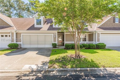 This two bedroom, two bath Hawthorne model has a great golf view on Okatie Creek Golf Club in South Carolina - for sale on GolfHomes.com, golf home, golf lot