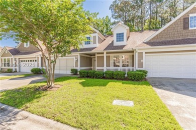 This two bedroom, two bath Hawthorne model has a great golf view on Okatie Creek Golf Club in South Carolina - for sale on GolfHomes.com, golf home, golf lot
