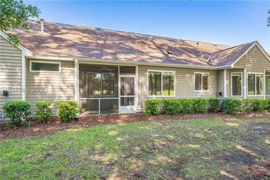 This two bedroom, two bath Hawthorne model has a great golf view on Okatie Creek Golf Club in South Carolina - for sale on GolfHomes.com, golf home, golf lot