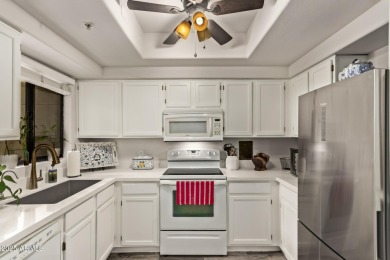 Beautiful ground-level condominium offering wide doorways and a on Scottsdale Silverado Golf Club in Arizona - for sale on GolfHomes.com, golf home, golf lot