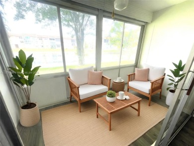 AMAZING 2/2 first floor condo in Sunrise Lakes! Quiet community on Sunrise Lakes Phase IV Golf Course in Florida - for sale on GolfHomes.com, golf home, golf lot