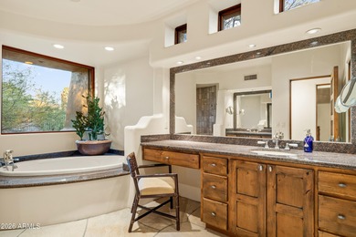 An extraordinary expression of authentic desert design, this on The Boulders Resort Golf Club in Arizona - for sale on GolfHomes.com, golf home, golf lot