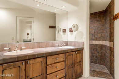 An extraordinary expression of authentic desert design, this on The Boulders Resort Golf Club in Arizona - for sale on GolfHomes.com, golf home, golf lot