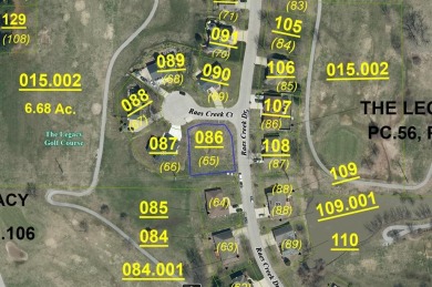 BEAUTIFUL LOT IN MUCH SOUGHT-AFTER GOLF COMMUNITY. IMAGINE YOUR on The Granite City Park District Legacy Golf Course in Illinois - for sale on GolfHomes.com, golf home, golf lot