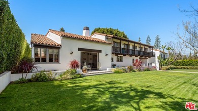 Introducing the Howard Hughes Estate, an iconic Spanish Revival on Wilshire Country Club in California - for sale on GolfHomes.com, golf home, golf lot