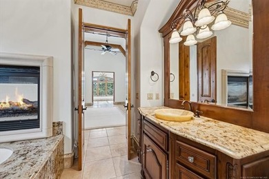 FALL IN LOVE WITH this EXQUISITE exceptionally built estate in on Indian Springs Country Club in Oklahoma - for sale on GolfHomes.com, golf home, golf lot
