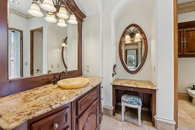 FALL IN LOVE WITH this EXQUISITE exceptionally built estate in on Indian Springs Country Club in Oklahoma - for sale on GolfHomes.com, golf home, golf lot