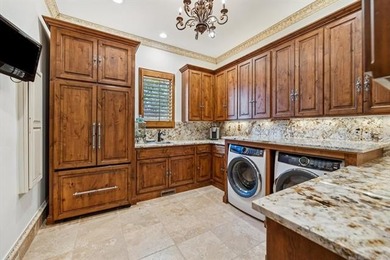 FALL IN LOVE WITH this EXQUISITE exceptionally built estate in on Indian Springs Country Club in Oklahoma - for sale on GolfHomes.com, golf home, golf lot