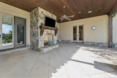 FALL IN LOVE WITH this EXQUISITE exceptionally built estate in on Indian Springs Country Club in Oklahoma - for sale on GolfHomes.com, golf home, golf lot